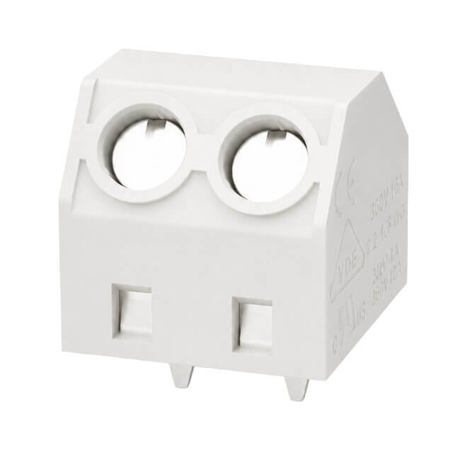 DEGSON/GAOSONG DG127S-5.08-02P-19-00SH TERM.BLK.5.08MM 2P PCB TYPE 0 BOY WHITE