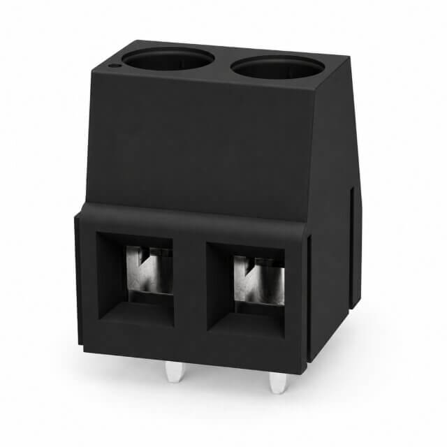 DEGSON/GAOSONG DG128-5.0-02P-13-00SH TERM.BLK.5.00MM 2P PCB TYPE 1 BOY BLACK GAOSONG