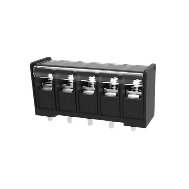 DEGSON DG1450-B-05P-13-00ZH TERM.BLK.13.00MM 5P BARRIER TERMINAL BLACK