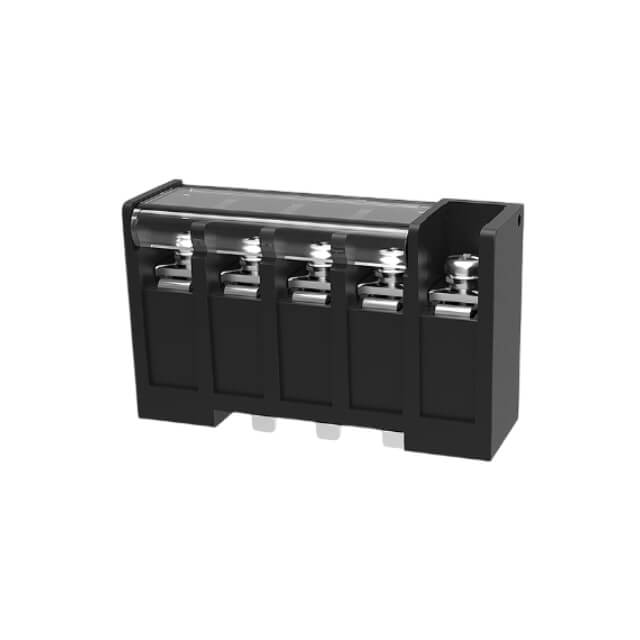 DEGSON DG1450H-B-05P-13-00ZH TERM.BLK.13.00MM 5P BARRIER TERMINAL BLACK