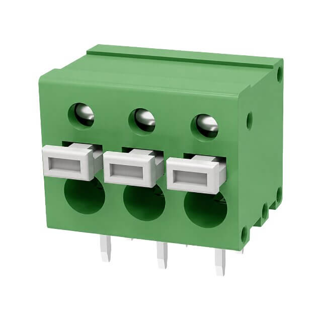 DEGSON DG211R-5.0-03P-14-00AH TERM.BLK.5.00MM 3P PCB TYPE GREEN