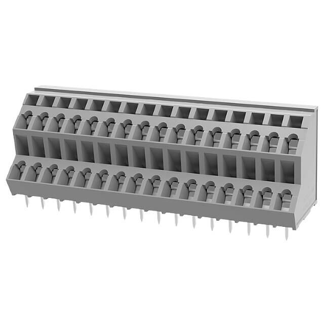 DEGSON DG245H2-5.0-32P-11-00AH TERM.BLK.5.0MM 2x16P PCB SPRING TYPE GRAY