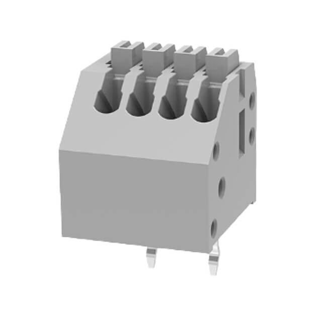 TERM.BLK.2.5MM 4P PCB TYPE GRAY