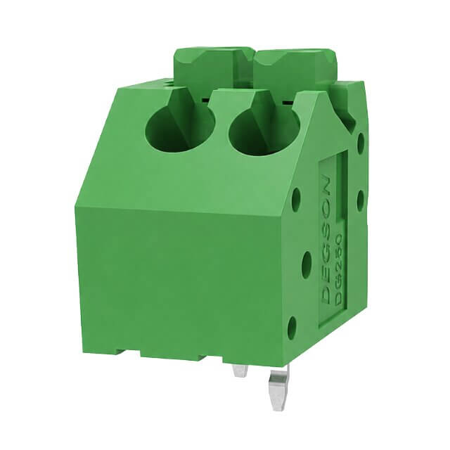 DEGSON/GAOSONG DG250-3.5-02P-14-00SH TERM.BLK.3.50MM 2P PCB TYPE GREEN GAOSONG