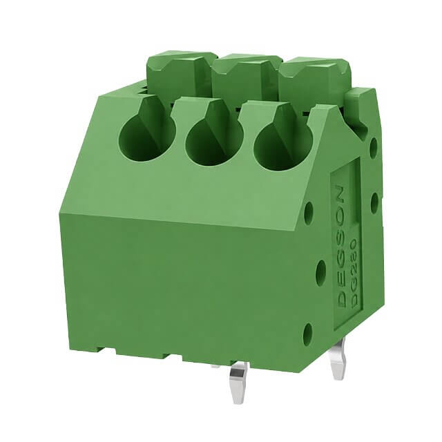 DEGSON/GAOSONG DG250-3.5-03P-14-00SH TERM.BLK.3.50MM 3P PCB TYPE GREEN GAOSONG