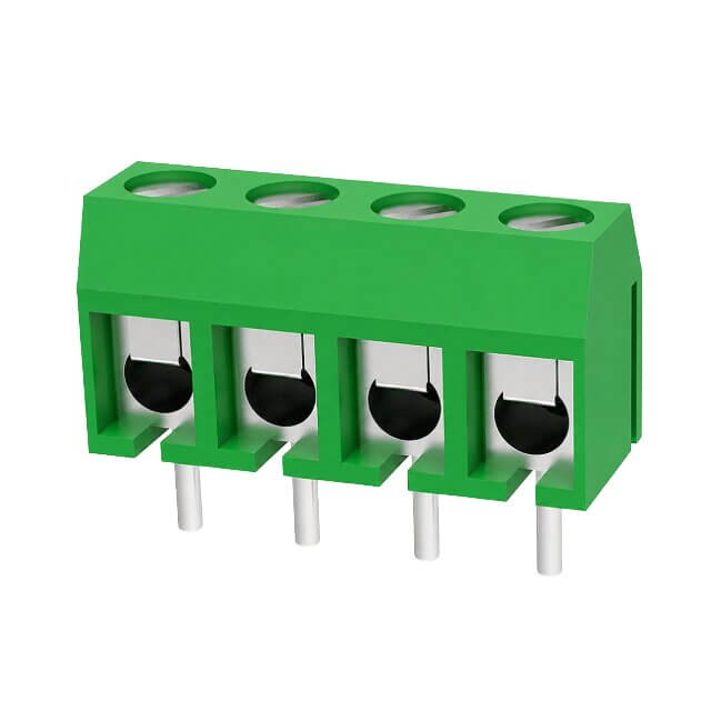 DEGSON DG301-5.0-04P-14-00ZH TERM.BLK.5.00MM 4P PCB TYPE 0 BOY GREEN