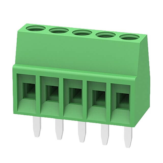 DEGSON DG308-2.54-05P-14-00AH TERM.BLK.2.54MM 2P PCB TYPE GREEN