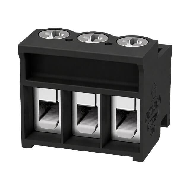 DEGSON DG335W-5.0-03P-13-01AH TERM.BLK.5.00MM 3P SCREW TYPE BLACK