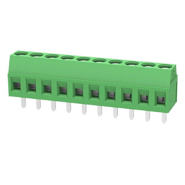 DEGSON DG381-3.5-10P-14-00ZH TERM.BLK.3.50MM 10P PCB TYPE GREEN