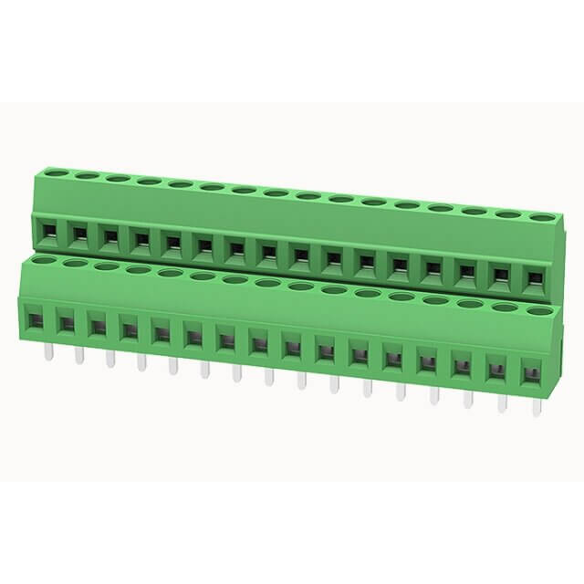 DEGSON DG381A-3.81-32P-14-00AH TERM.BLK.3.81MM 2X16P PCB TYPE GREEN