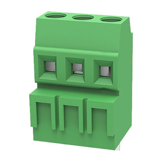 DEGSON/GAOSONG DG381H-3.81-03P-14-00SH TERM.BLK.3.81MM 3P PCB TYPE GREEN GAOSONG