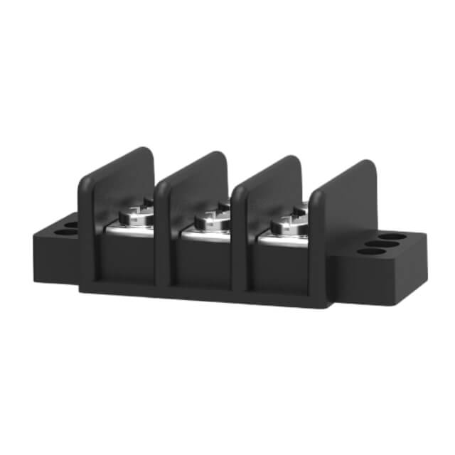 TERM.BLK.14.28MM 3P BARRIER TERMINAL BLACK - DG98-A-03P-13-00AH