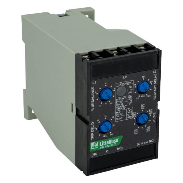 LITTELFUSE DLMHBRAAA IND.CONT.3 PHASE VOLTAGE MONITOR