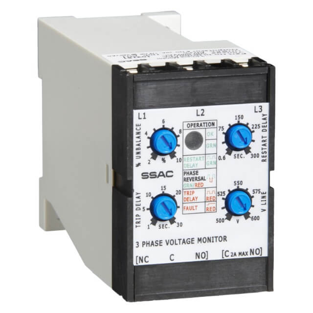 LITTELFUSE DLMUBNAAN IND.CONT.3 PHASE VOLTAGE MONITOR