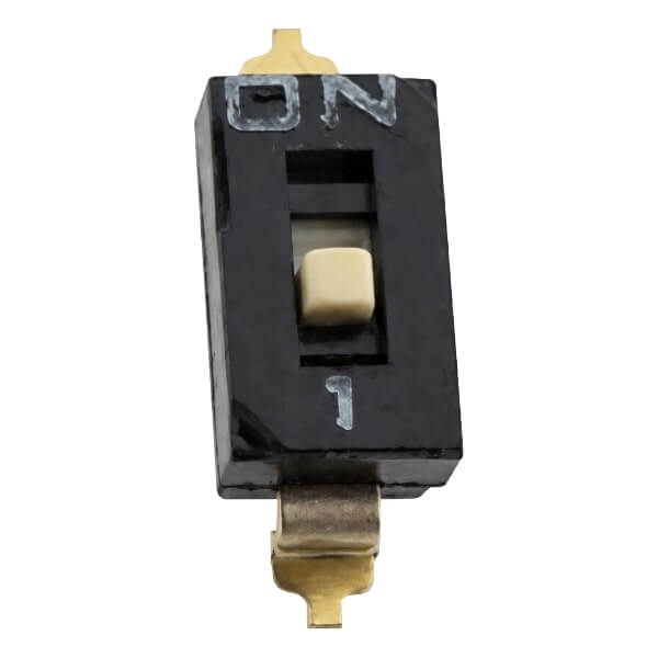 SWITCH DIP 1 Pos. SPST 25mA 24VDC SMT V/T - DM-01-V