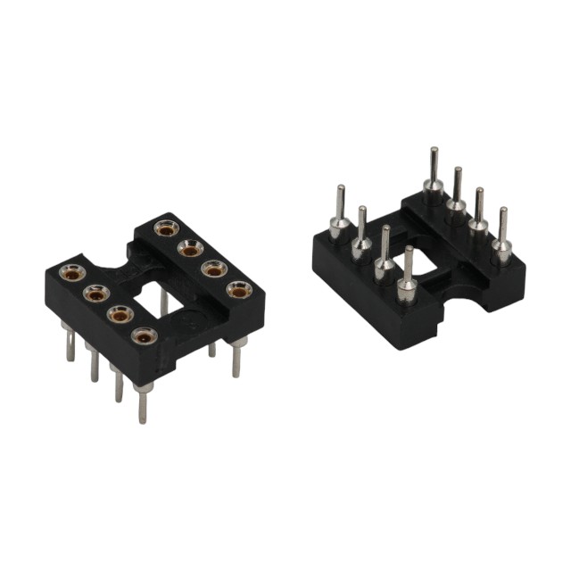 IC-SOCKET 8PIN PRECISION 0.3"(7.62MM) CONNFLY - DS1001-01-08BT1NSF6X