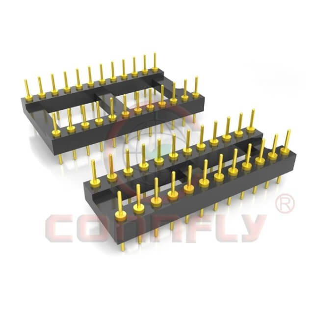IC-SOCKET 42PIN DUAL WIPE 2.54MM CONNFLY - DS1003-01-40WF13S