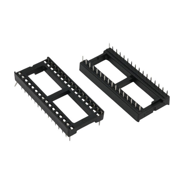 IC-SOCKET 32PIN DUAL WIPE 0.6"(15.24MM) CONNFLY - DS1009-32AT1WS-2A2