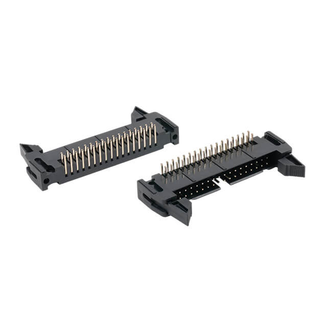 BOX HEADER LOCKED 34PIN(2x17) 2.54mm THT R/A MALE - DS1011-34RBSIB4-B