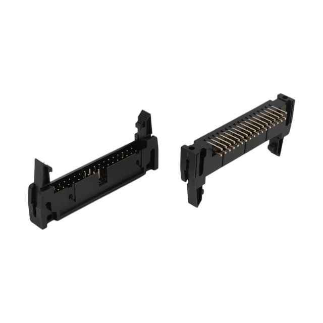 BOX HEADER LOCKED 34PIN(2x17) 2.54mm THT R/A MALE - DS1011-34RBSIB7-B