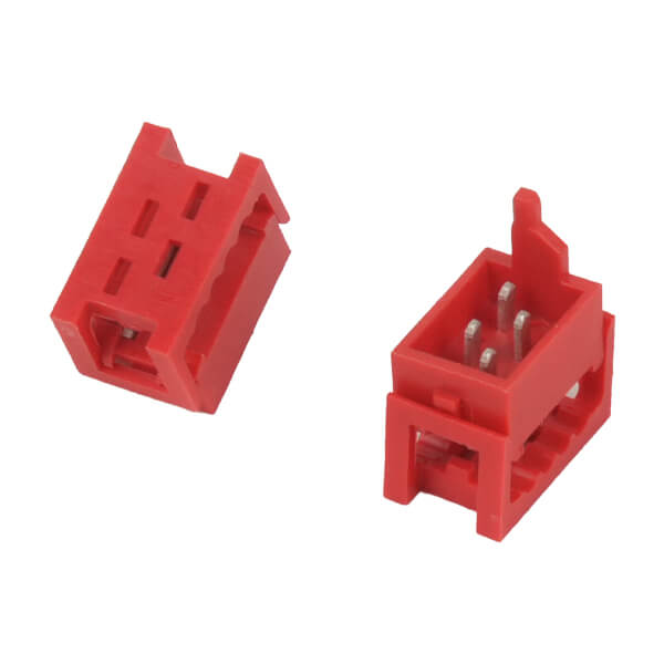 MICRO MATCH FREE 4PIN(2x2) 2.54mm MALE RED - DS1015-01-04R6