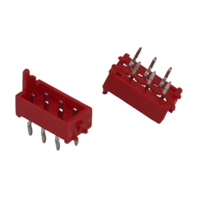 MICRO MATCH THT V/T 6PIN(2x3) 2.54mm MALE RED - DS1015-07-06R6