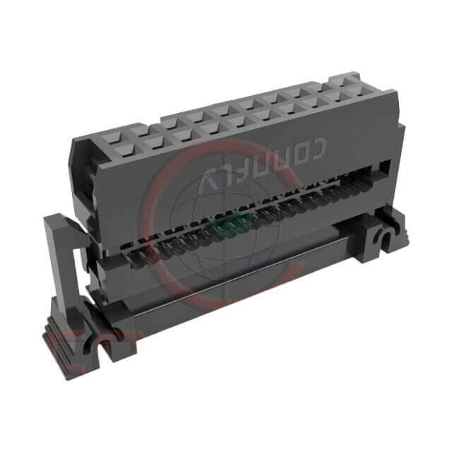 CONNFLY DS1016-02-20MANBB CONNECTOR IDC 20PIN (2x10) BLACK CONNFLY