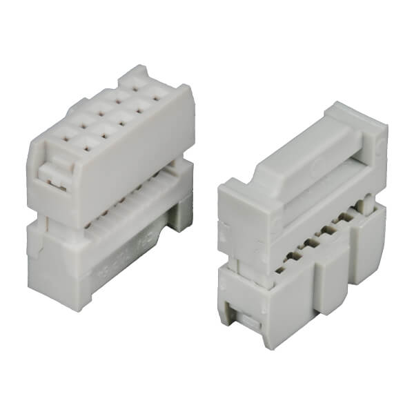 CONNECTOR IDC 10PIN (2x5) 180C GRAY CONNFLY