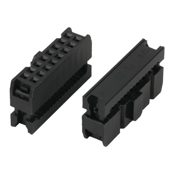 CONNECTOR IDC 16PIN (2x8) 180C BLACK CONNFLY - DS1016-16MANBB