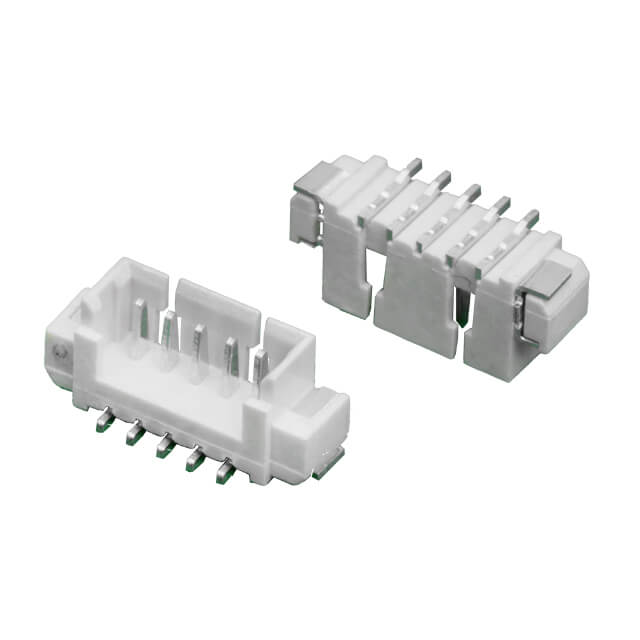 CON.T.B.1.25MM 5PIN(1X5) SMT V/T MALE WHITE CONNFL - DS1020-03-05MVT1-R