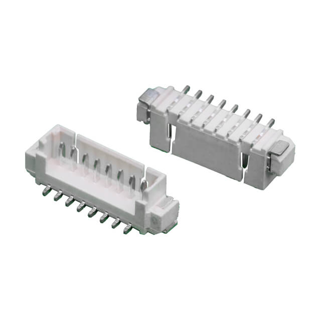 CON.T.B.1.25MM 8PIN(1X8) SMT V/T MALE WHITE CONNFL - DS1020-03-08MVT1-R