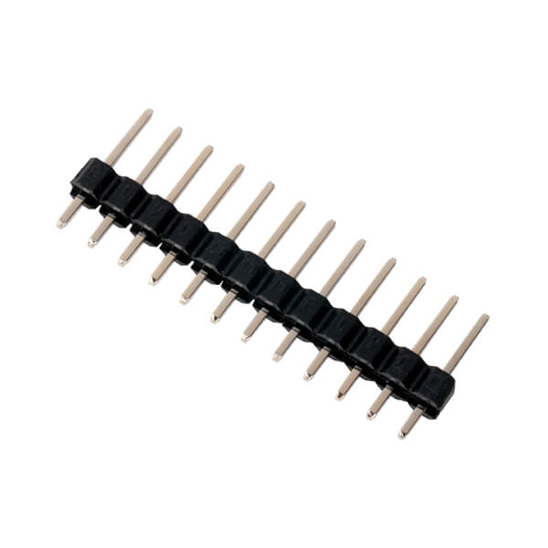 PIN HEADER 12PIN(1X12) 2.54mm THT V/T - DS1021-1X12SF11-B