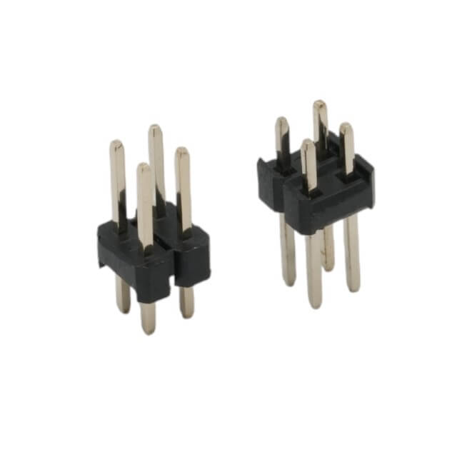 PIN HEADER 4PIN(2x2) 2.54mm THT V/T MALE 180 C - DS1021-2X2SF11-B