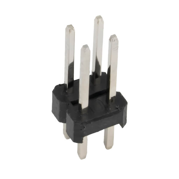 PIN HEADER 4PIN(2x2) 2.54mm THT V/T MALE 180 C - DS1021-2X2SF12-B