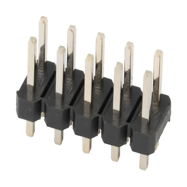 PIN HEADER 10PIN(2x5) 2.54mm THT V/T MALE 180 C - DS1021-2X5SF11-B