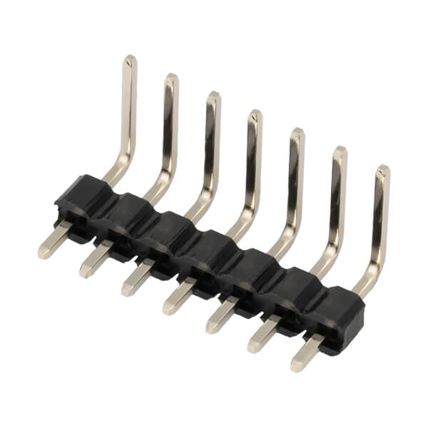 PIN HEADER 7PIN(1X7) 2.54mm THT R/A MALE 90C - DS1022-1X7RUF11-B