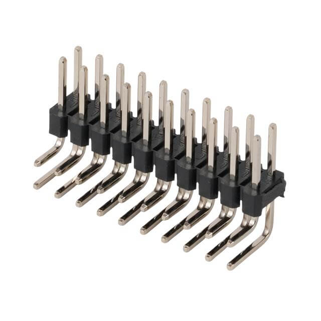 PIN HEADER 20PIN(2x10) 2.54mm THT R/A - DS1022-2X10RF11-B