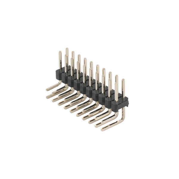 PIN HEADER 20PIN(2x10) 2.54mm THT R/A - DS1022-2X10RF12-B
