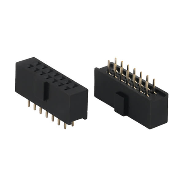 FEMALE HEADER 14PIN(2x7) 2.54mm THT V/T TRAY - DS1023-02-2X7S21