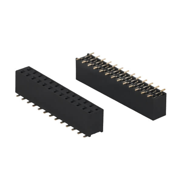 FEMALE HEADER 26PIN(2x13) 2.54mm SMT V/T TUBE - DS1023-11-2X13B8SBX