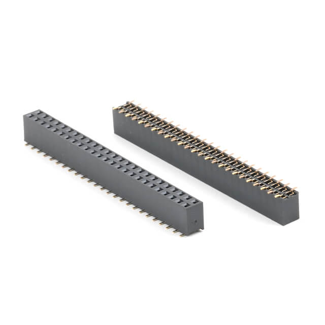 DS1023-11-2X25B8SBX - FEMALE HEADER 50PIN(2x25) 2.54mm SMT V/T TUBE