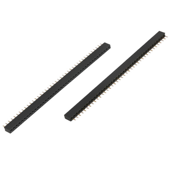 DS1026-01-1X40S8BV - FEMALE HEADER 40PIN(1x40) 2.00mm THT V/T TUBE