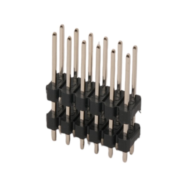 CONNFLY DS1029-04-2X6P8BVA PIN HEADER 12PIN(2x6) 2.54mm THT V/T
