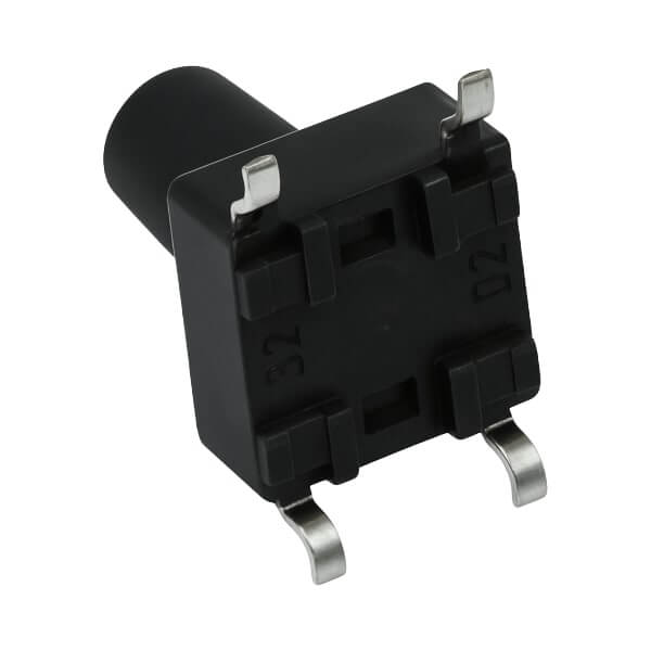 CONNFLY DS1042-03-1-5-KKR-160-10 SWITCH TACT 6.00x6.00 9.50mm 160gF SMT V/T