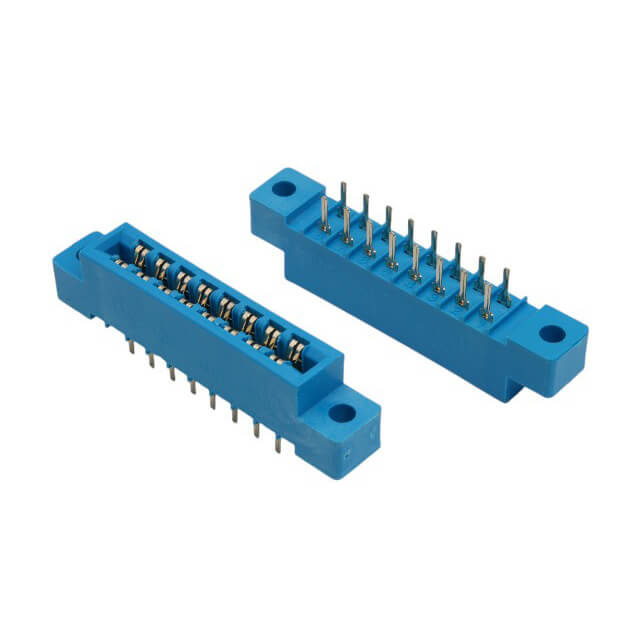 CONNECTOR EDGE CARD 16PIN(2X8) 3.96MM 180C BLUE - DS1060-02-160029