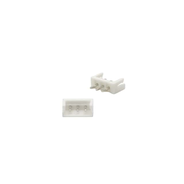 CON.T.B.2.50MM 3PIN(1X3) THT V/T MALE WHITE CONNFL - DS1069-01-03MVW6