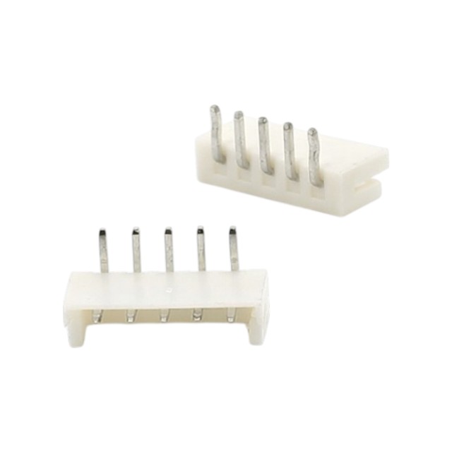 CON.T.B.2.50MM 5PIN(1X5) THT R/A MALE WHITE CONNFL - DS1069-01-05MRW6