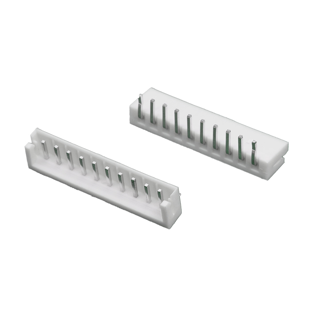 CON.T.B.2.50MM 10PIN(1X10)THT R/A MALE WHITE CONNF - DS1069-01-10MRW6