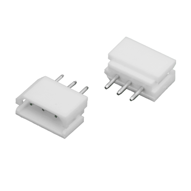 CON.T.B.2.50MM 3P 180C MALE WHITE CONNFLY - DS1069-03-03MVW6