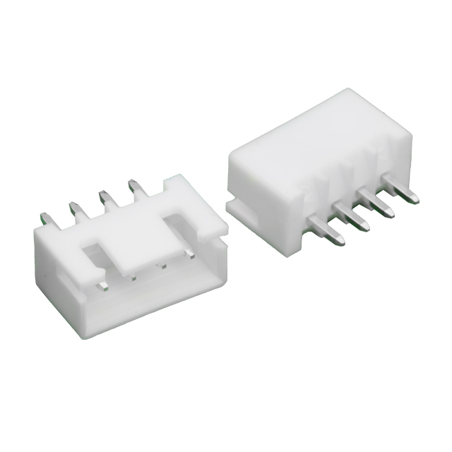 CON.T.B.2.50MM 4P 180C MALE WHITE CONNFLY - DS1069-4MVW6X